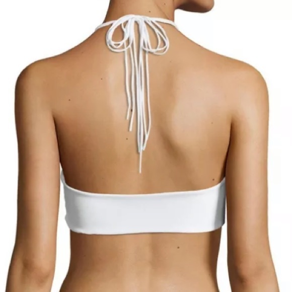 Mikoh West of Oz Bikini Top Cream/Off White - Picture 3 of 4